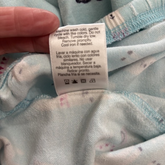 Karen Neuburger Live Love Lounge Womens L Flannel Pajama Set Llama PJs Top Pants - Picture 11 of 16